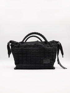 Borsa Fri-Yay Kiky in Maglia Goffrata Nero