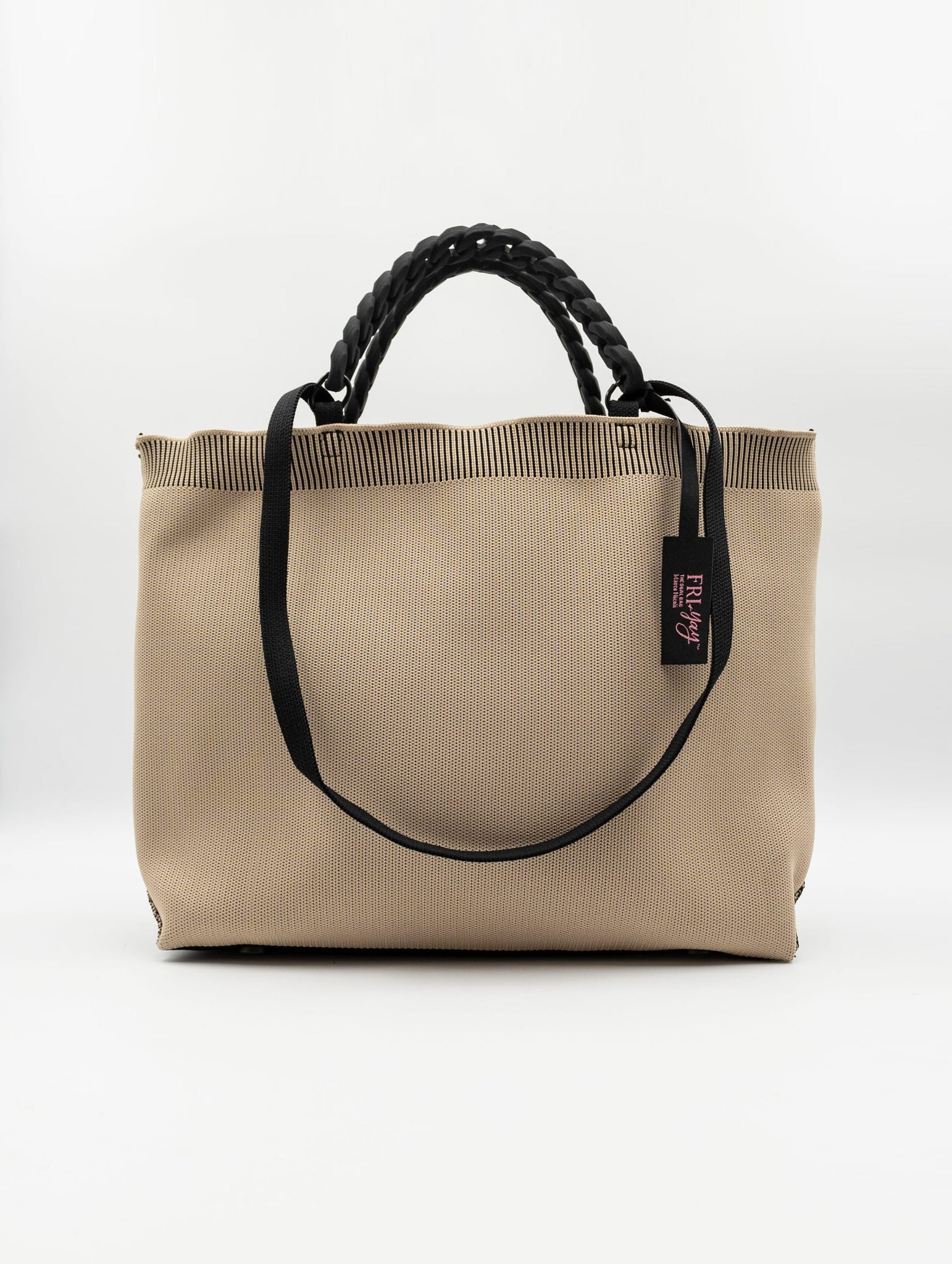 Borsa Fri-Yay Bicolor Beige e Nera