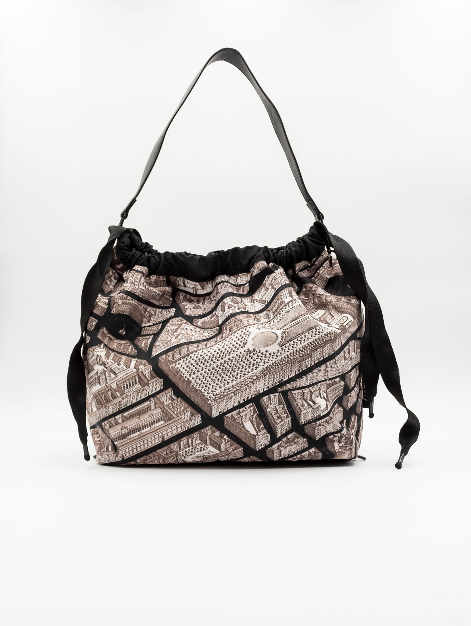 Borsa Zaino Paris Fri-Yay in Nylon Nero