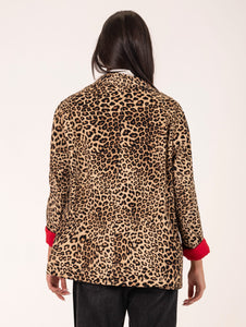 Giacca Front Street Velvet Animalier