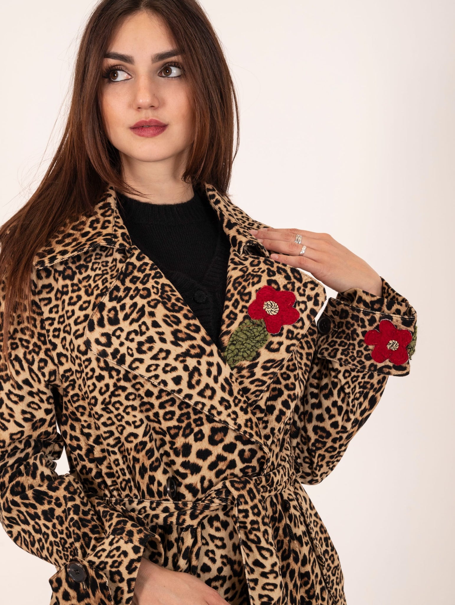 Cappotto Front Street Velvet Animalier