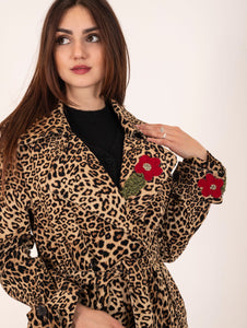 Cappotto Front Street Velvet Animalier