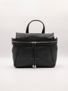 Borsa Gilda Gianni Chiarini in Pelle Martellata Nera