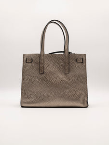 Borsa Altea Gianni Chiarini in Pelle Martellata Double Bronzo/Moro