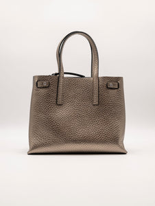 Borsa Altea Gianni Chiarini in Pelle Martellata Double Bronzo/Moro