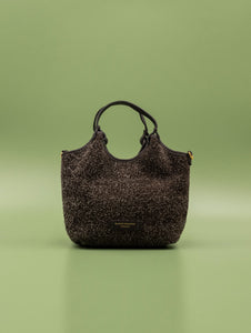 Mini Bag Dua Gianni Chiarini in Pelle Scamosciata Marrone