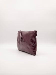 Pochette Hermy Gianni Chiarini in Pelle Vintage Prugna