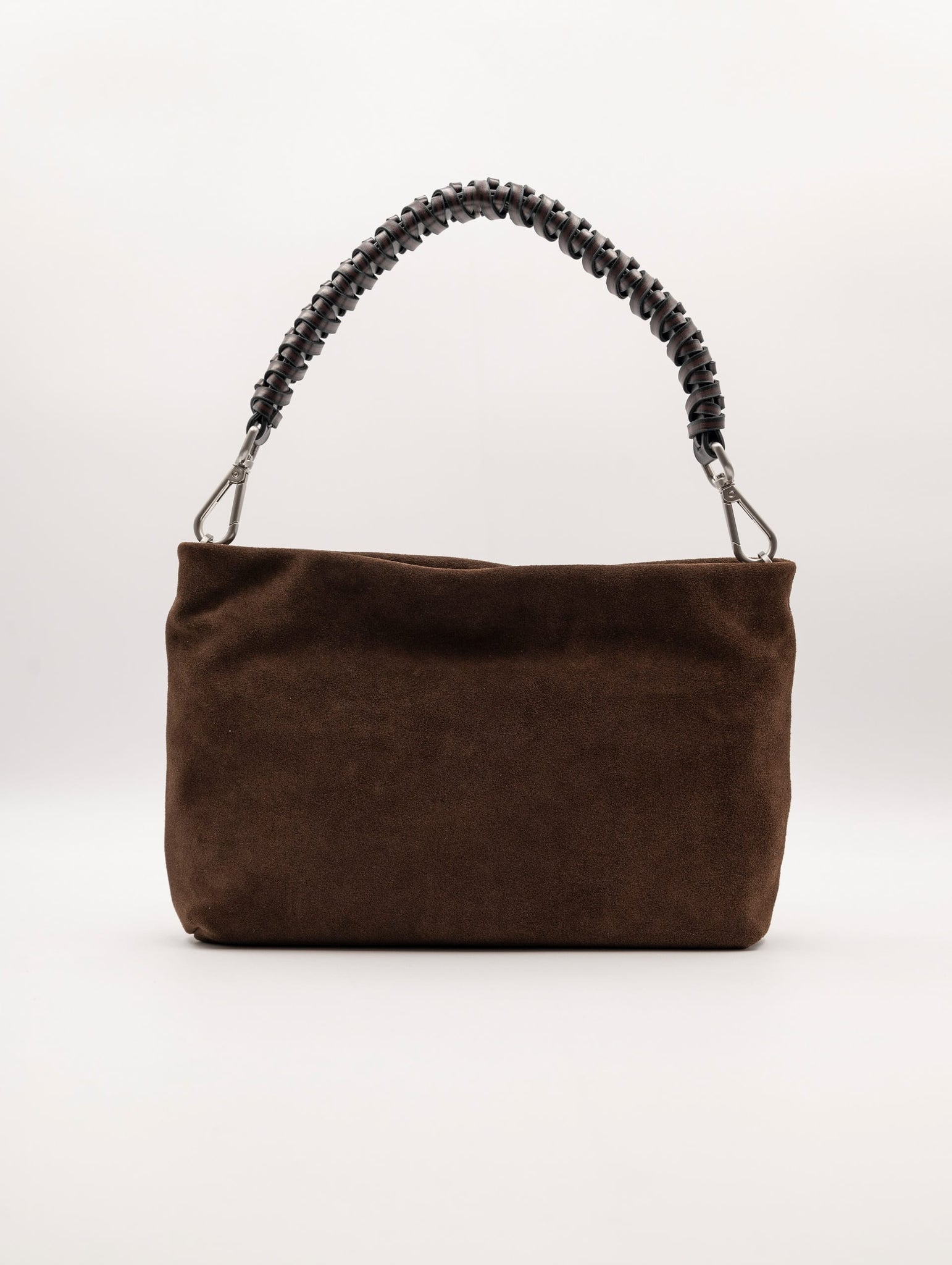 Pochette Brenda Gianni Chiarini in Suede Cioccolata