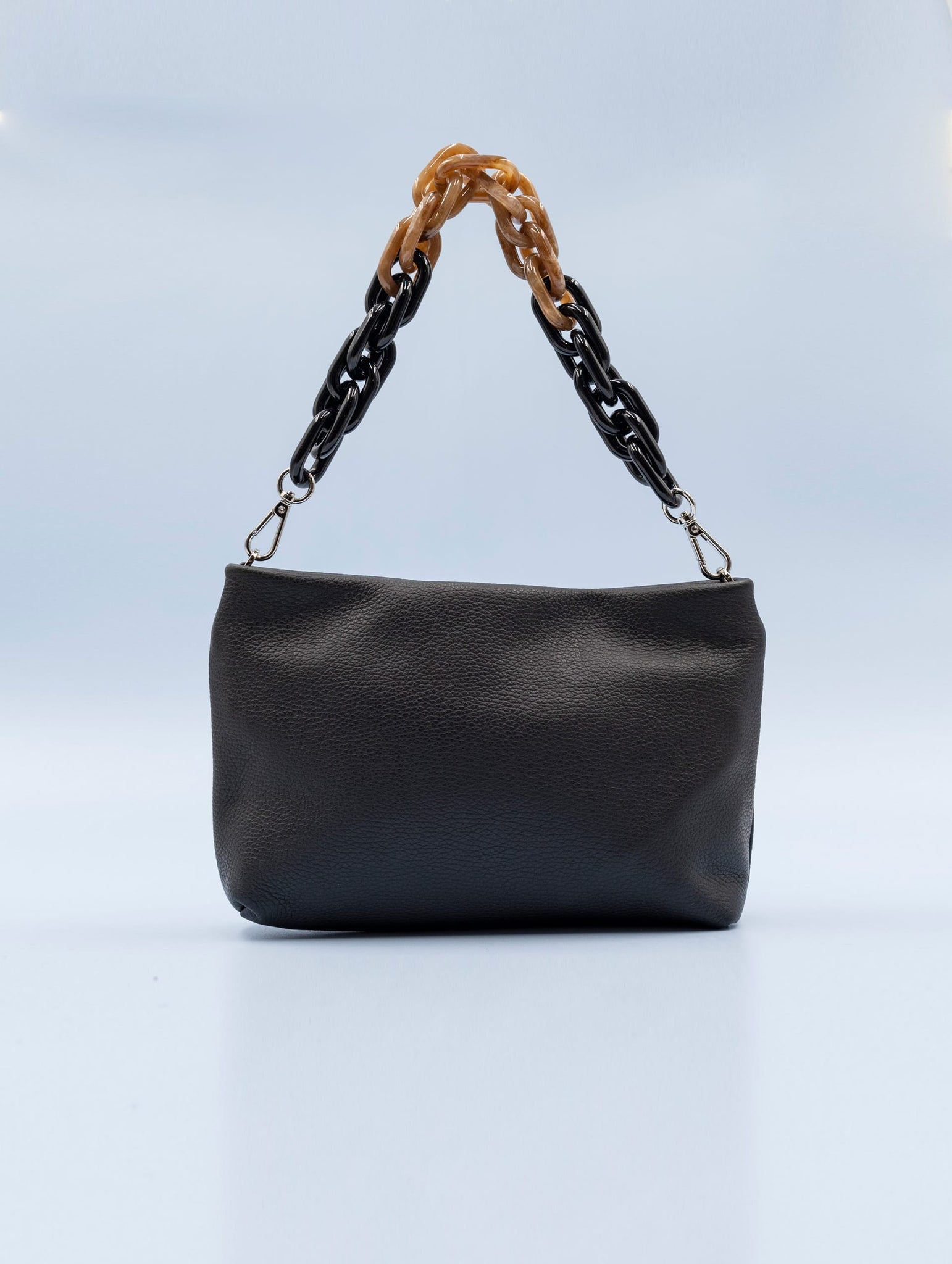 Pochette Brenda Gianni Chiarini in Pelle Martellata Nero