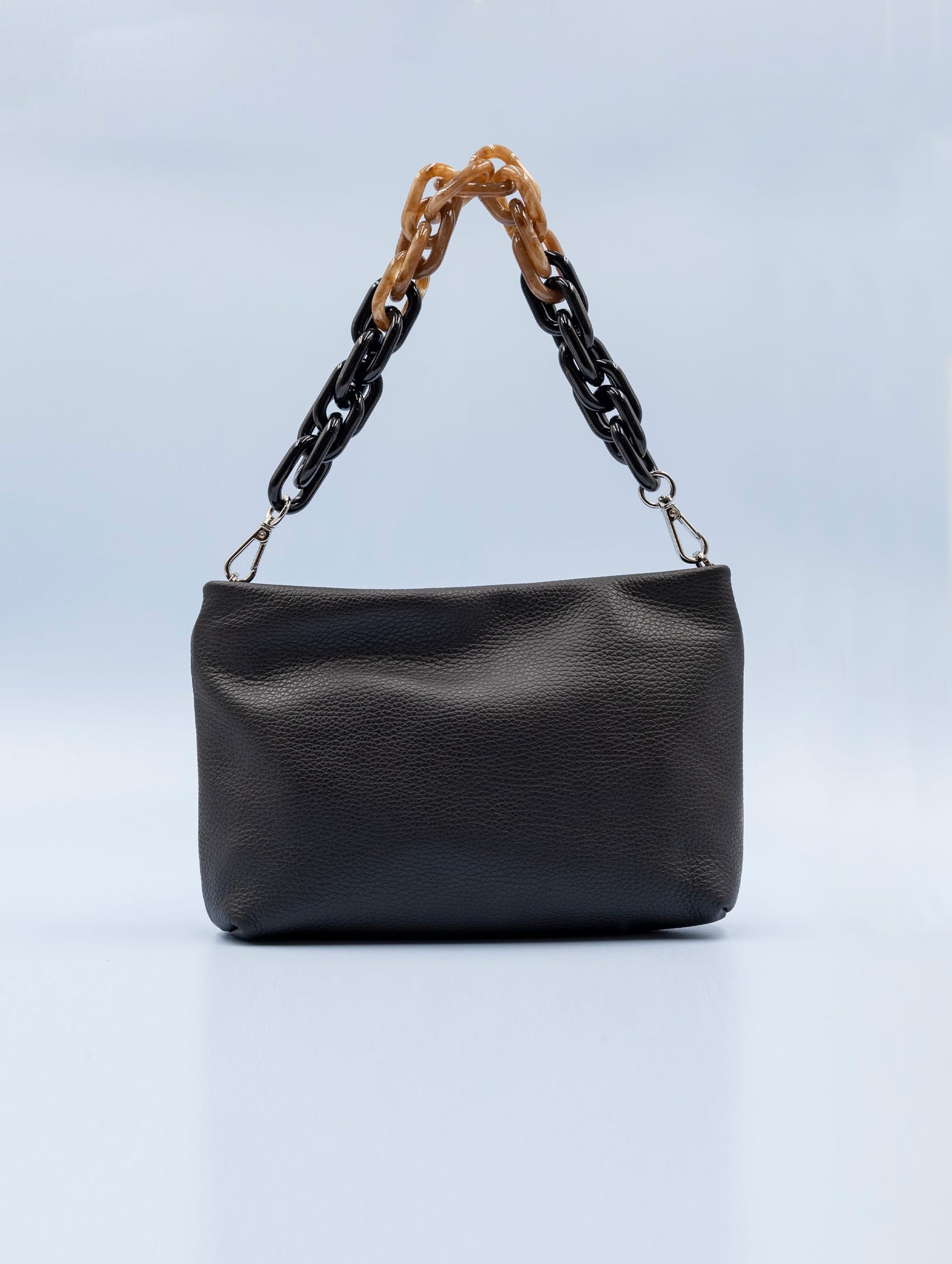 Pochette Brenda Gianni Chiarini in Pelle Martellata Nero