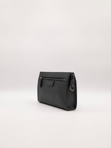 Pochette Gianni Chiarini in Pelle Martellata Nera