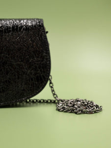 Pochette Deva Gianni Chiarini in Pelle Vintage Nera