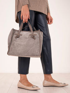 Miss Marcella Gianni Chiarini in Suede Light Grey