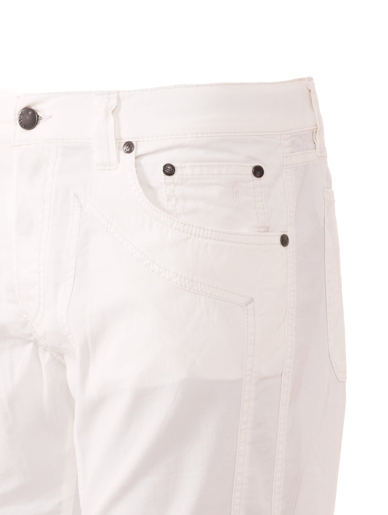 Pantalone Jeckerson in Cotone Bianco