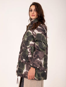 Piumino reversibile Maliparmi camouflower