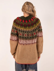 Pullover Jacquard Maliparmi Multicolor