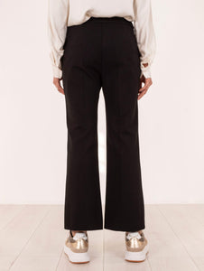 Pantalone Comfy Maliparmi in Jersey Nero