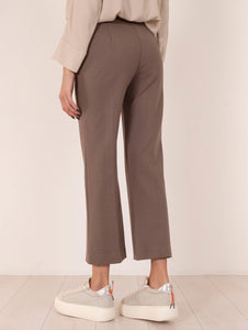 Pantalone Comfy Maliparmi in Jersey Tortora