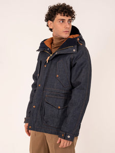 Parka Manifattura Ceccarelli Fisherman in Cotone Denim