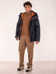 Parka Manifattura Ceccarelli Fisherman in Cotone Denim