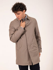 Cappotto Montecore in Lana Extrafine 120's Tortora