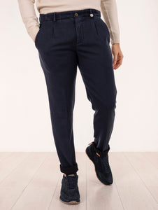 Pantalone Myths in Lana New Vintage Navy