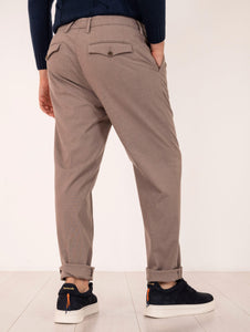 Pantalone Chino Myths in Viscosa Tortora