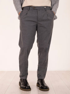 Pantalone Chino Myths in Viscosa Grigio