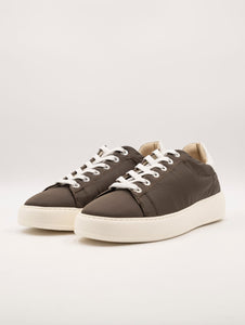 Sneakers Bast Noova in Nylon e Nappa Oliva