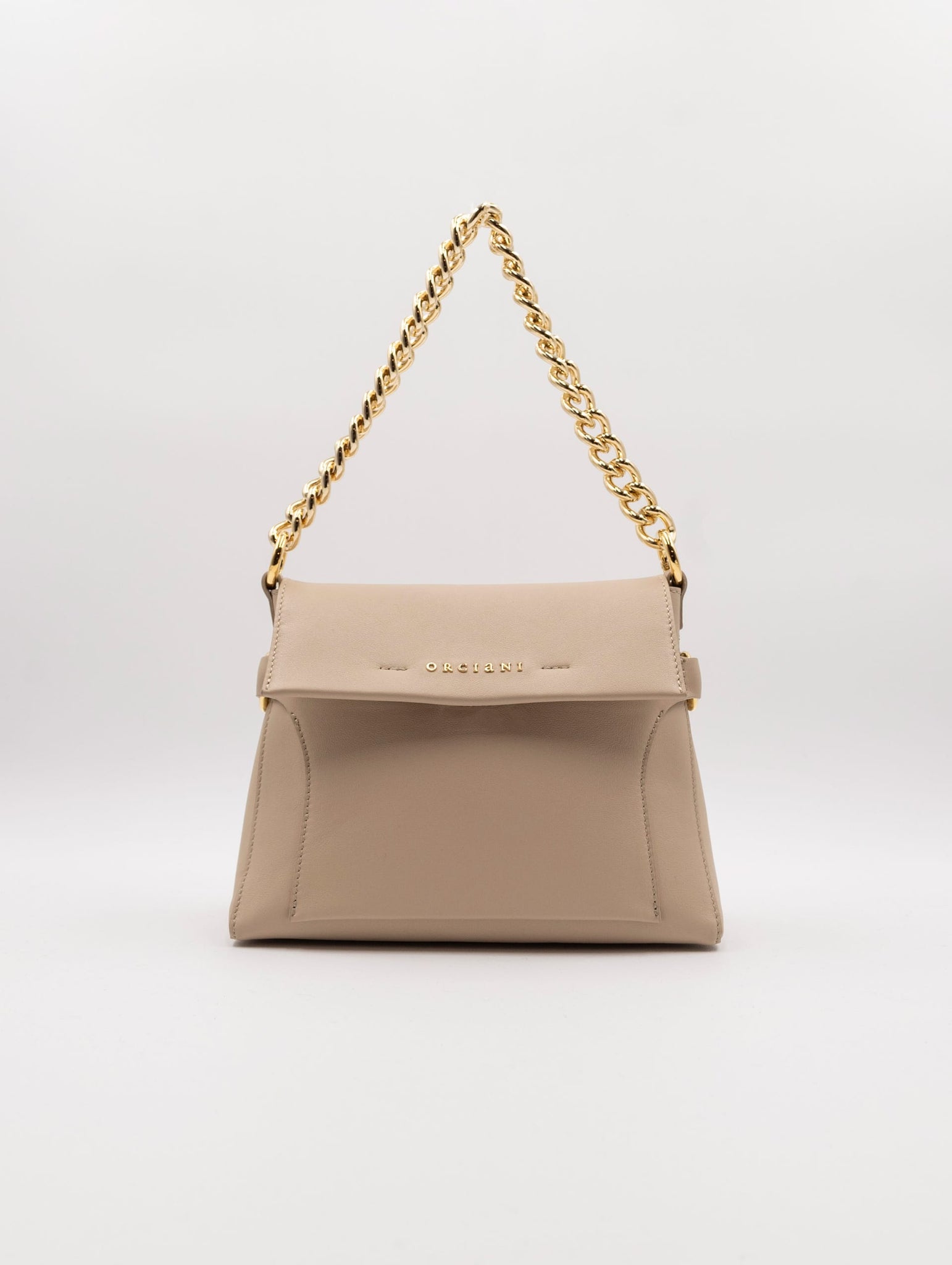 Borsa Orciani Missy Soft in Pelle Avorio