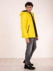 Giubbotto Akorest People of Shibuya con Cappuccio in Gore-Tex Giallo