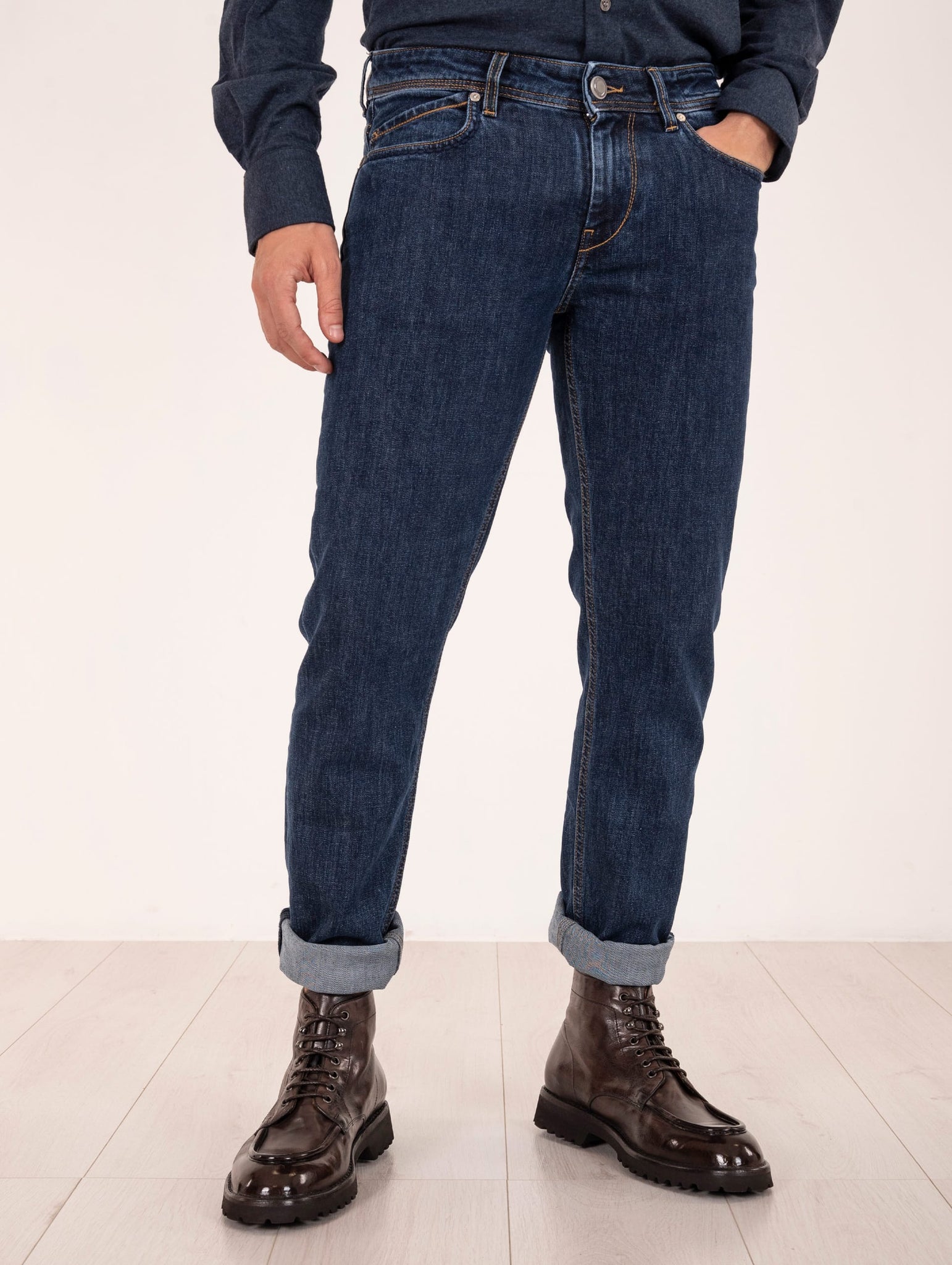 Denim Slim Re-Hash Scuro