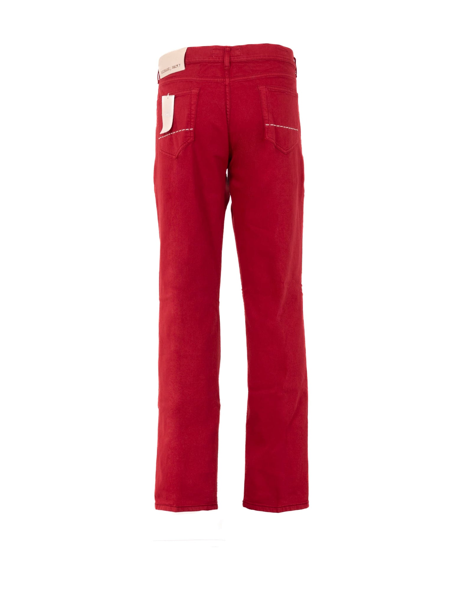 Pantalone Richard J. Brown in Cotone Rosso