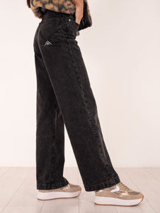 Jeans Marta Roy Roger's in Cotone Denim Black