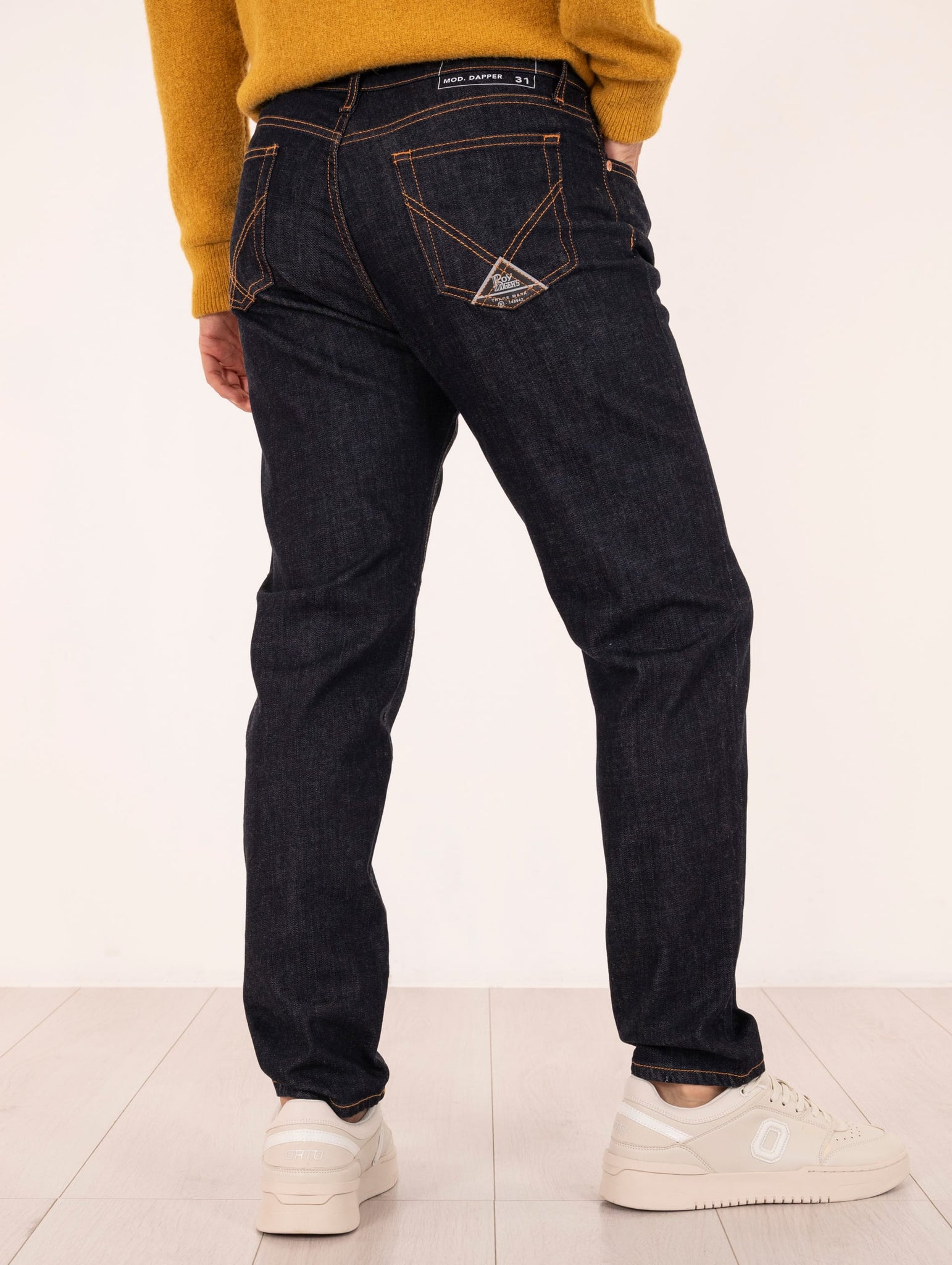 Jeans Roy Roger's Dapper Rinse Denim Scuro