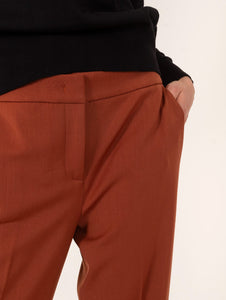 Pantalone Via Masini 80 in Lana Ruggine