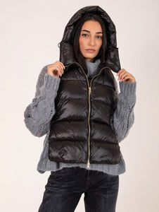 Gilet piumino Violanti nero