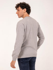 Felpa Zanieri Lambswool e Cashmere Grigio