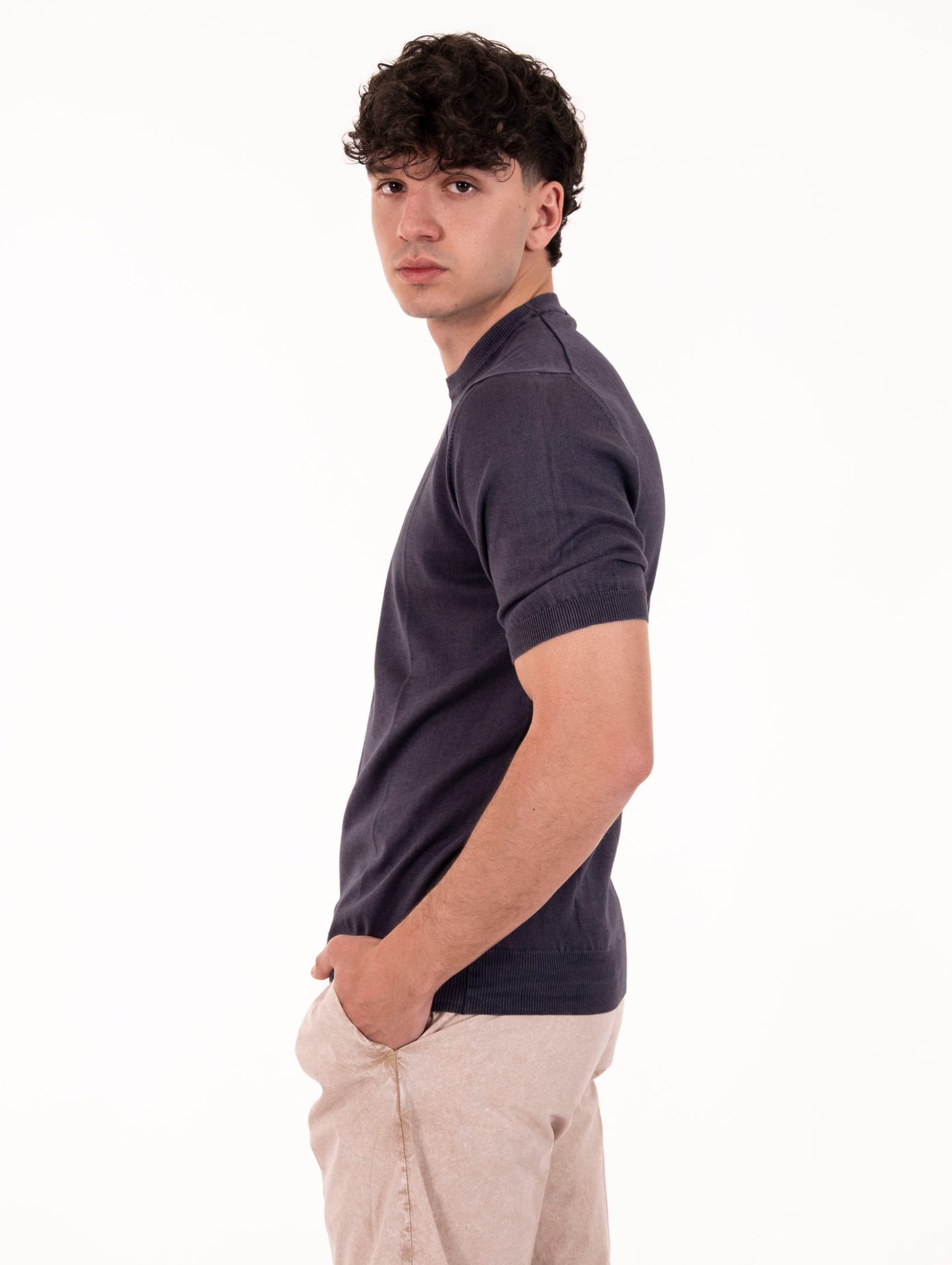 Maglia M/M Zanieri in Cotone Navy