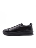 Sneaker Fabi in schwarzem Leder