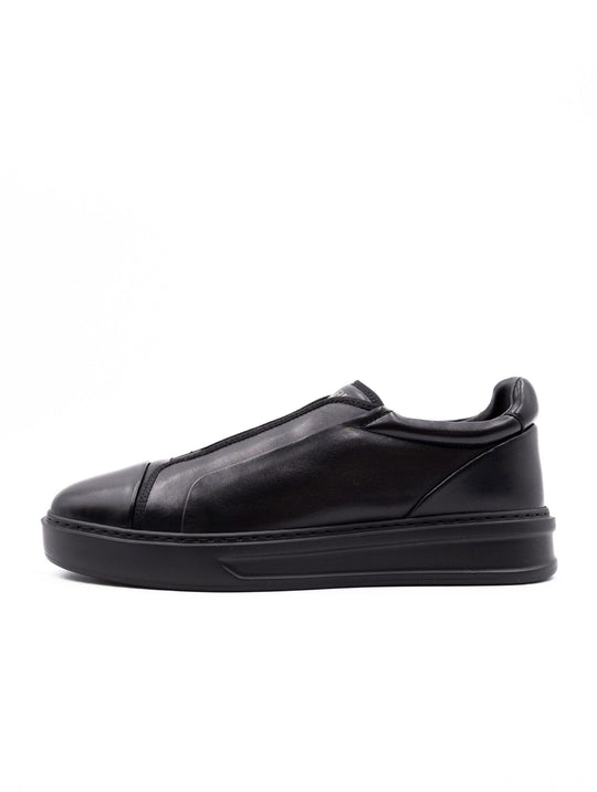 Sneaker Fabi in Pelle Nera