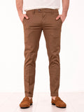 Re-Hash Pants in Tobacco Cotton and Lyocell