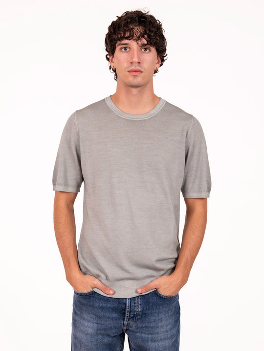 Maglia M/M Alpha Studio in Lana Merino Salvia