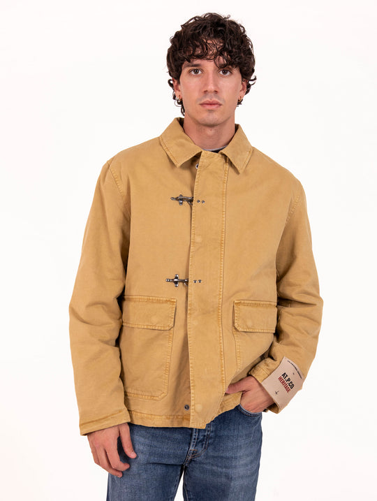 Giubbotto Theo AT.P.CO. in Cotone Ocra