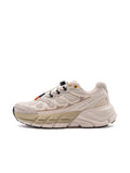Sneaker Round-one Barracuda in Tessuto Tecnico e Camoscio Marmo