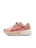 Sneakers Round-one Barracuda in Pelle e Suede Rosa