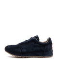 Sneakers Rocket Barracuda in Suede Blu Notte