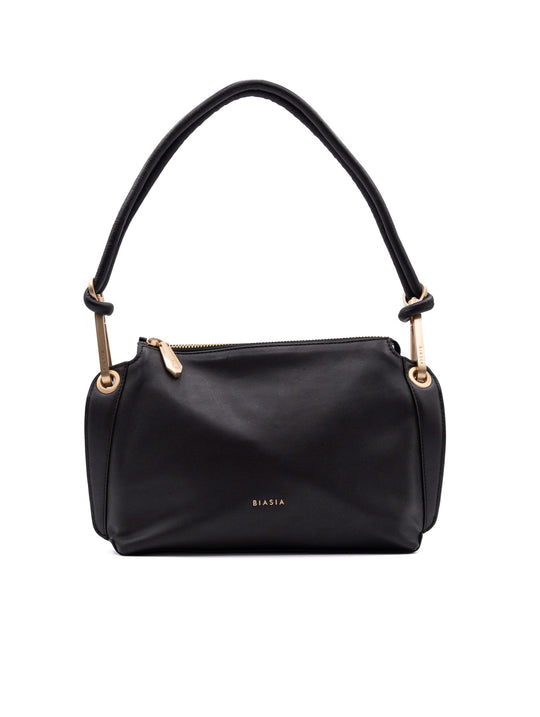 Borsa Swing Biasia in Pelle Nera