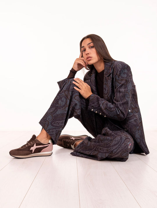 Pantalone Cashmere Bye Firenze Avio