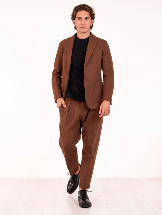 Giacca Circolo 1901 in Jersey Stretch Mocha